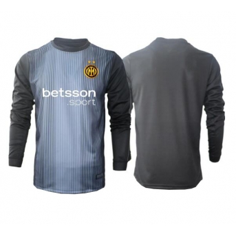 Billige Fotballdrakt Inter Milan Keeper Replika Hjemmedrakt 2025-26 Langermet